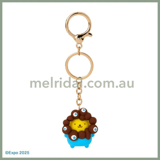 SANRIO | Pompompurin Pom Pom Purin 3D Mascot Color Keychain 40×25×45 mm (EXPO2025 Myaku-Myaku)