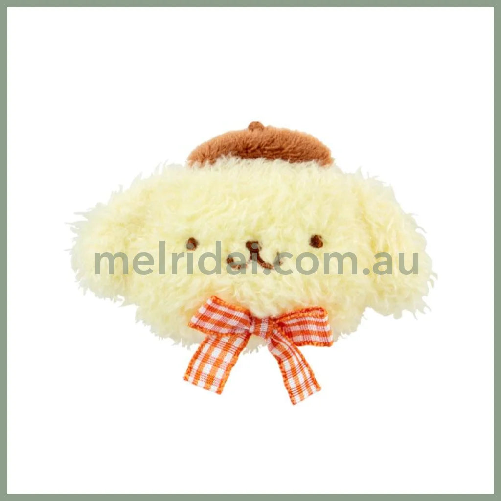 SANRIO | Pompompurin Pom Pom Purin Face-shaped Hair Clip Hair Accessory 7.5×2.5×5cm