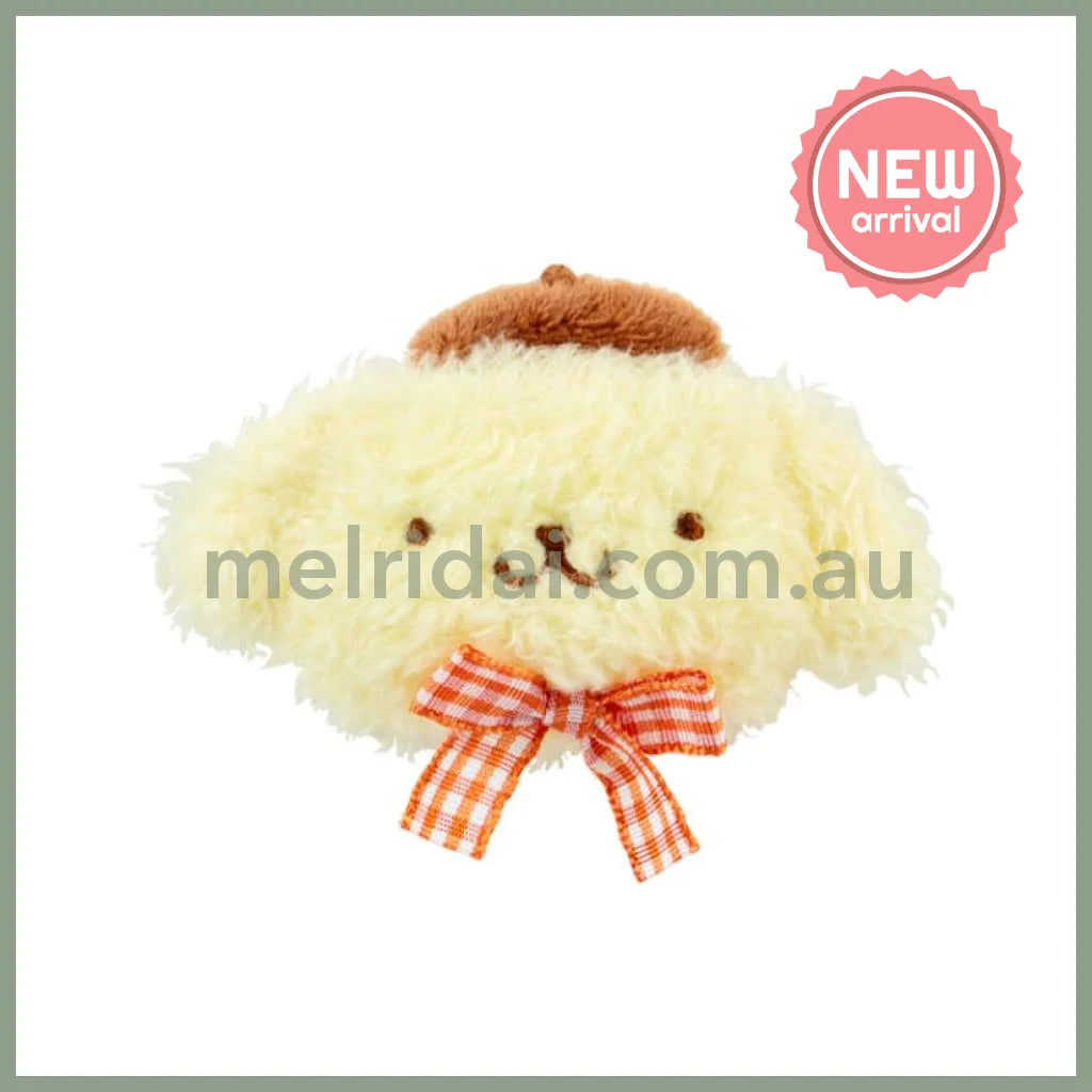 SANRIO | Pompompurin Pom Pom Purin Face-shaped Hair Clip Hair Accessory 7.5×2.5×5cm