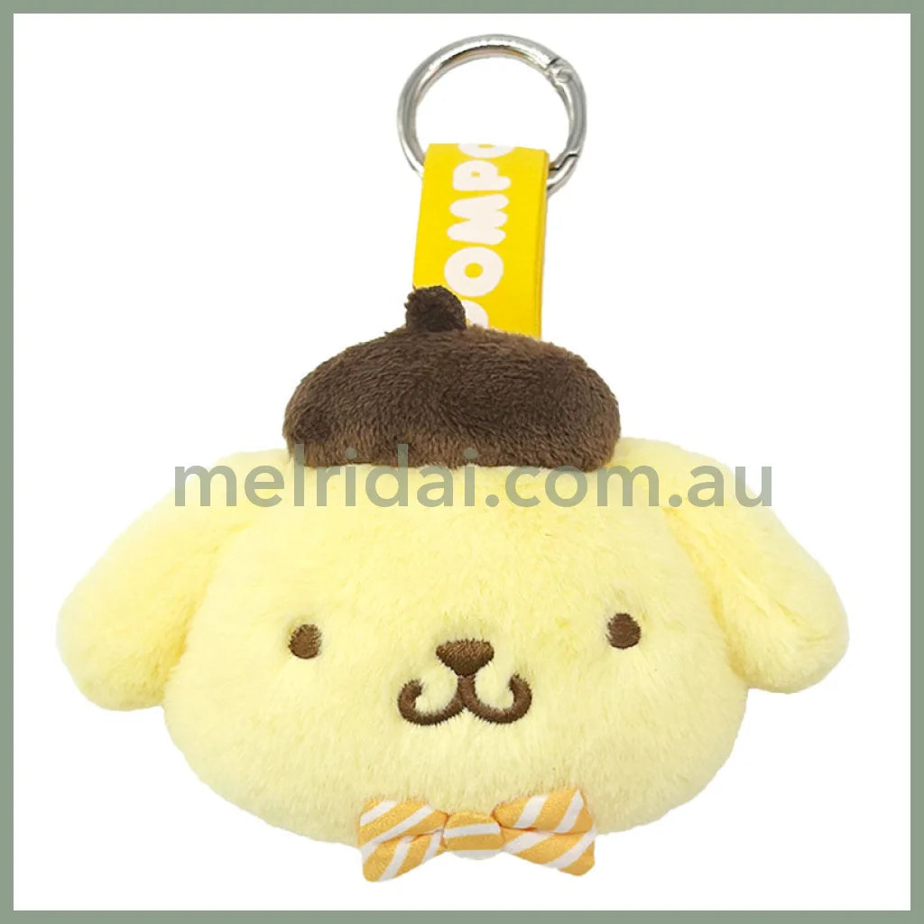 SANRIO | Pompompurin Pom Pom Purin Face Tag Mascot Keychain Bag Charm 14mm