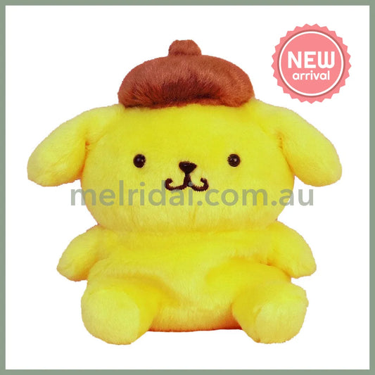 SANRIO | Pompompurin Pom Pom Purin Fuwakuta Style Plush Doll 14.5 x 12 x 9cm