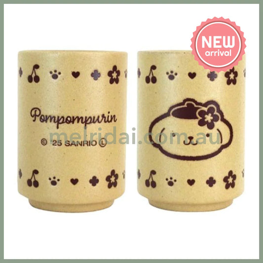 SANRIO | Pompompurin Pom Pom Purin Japanese Ceramic Tea Cup Mug 75x100mm (Y2K)