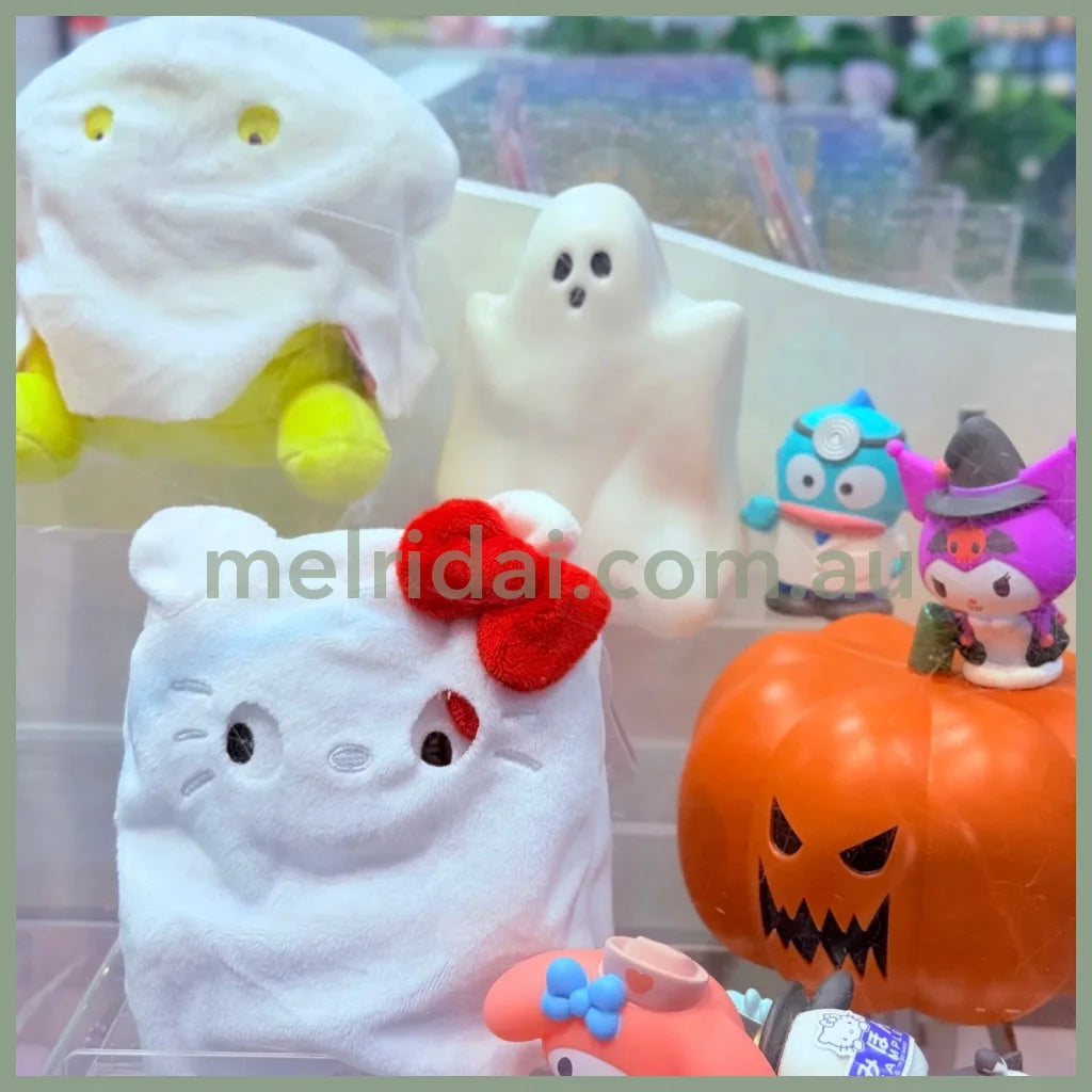 SANRIO | Pompompurin Pom Pom Purin Plush Doll Plush Toy 170 x 140 x 90mm (Cosplay Ghost Halloween)