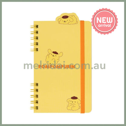 SANRIO | Pompompurin Pom Pom Purin Ring Notebook 60 sheets 95×12×160mm