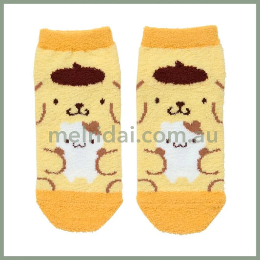 SANRIO | Pompompurin Socks Mokomoko Fluffy 23-25cm