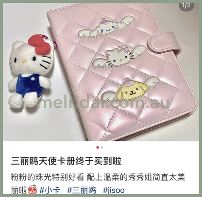 Sanrio | Quilted Binder 13*18.5*3Cm (Dreaming Angel) / Pu