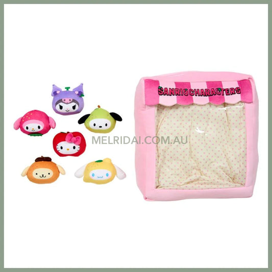 SANRIO | Removable Mascot Cushion 350x140x40mm (Fruit Design)