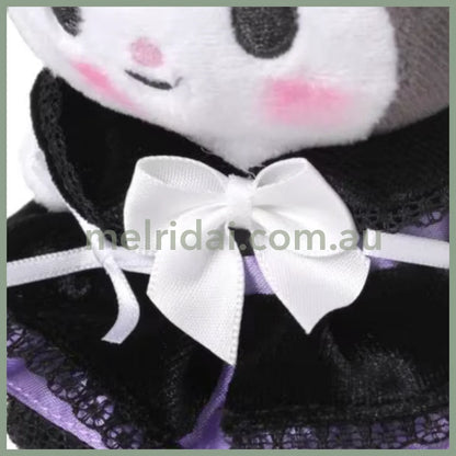 Sanrio ×Repipi Armario | Kuromi Mascot Holder Plush Keychain 9×7.2Cm (Black)