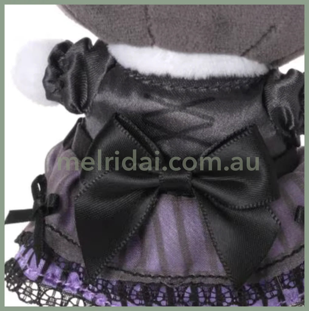Sanrio ×Repipi Armario | Kuromi Mascot Holder Plush Keychain 9×7.2Cm (Purple)