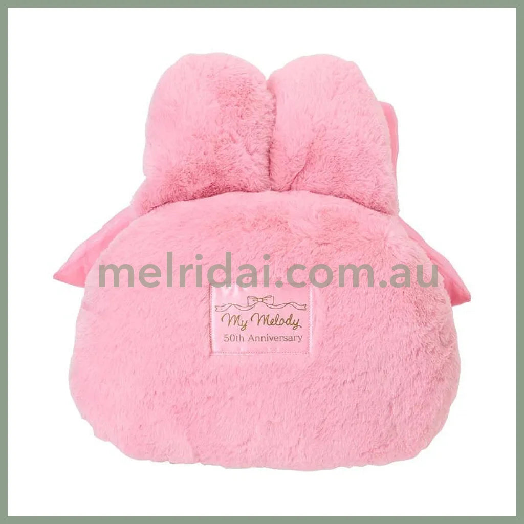 SANRIO | Ribbon Princess My Melody Cushion 39.5×20×40cm (Birthday 50th Anniversary)