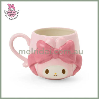 SANRIO | Ribbon Princess My Melody Mug 12.5×10×8cm (Birthday 50th Anniversary)
