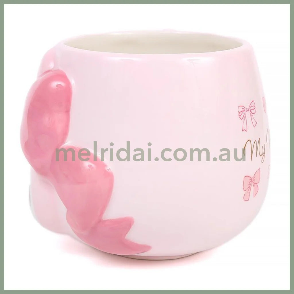 SANRIO | Ribbon Princess My Melody Mug 12.5×10×8cm (Birthday 50th Anniversary)