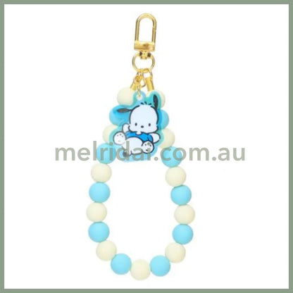 SANRIO | Rubber Beads Strap Phone Strap 10 x 85 x 237mm (Pochacco)