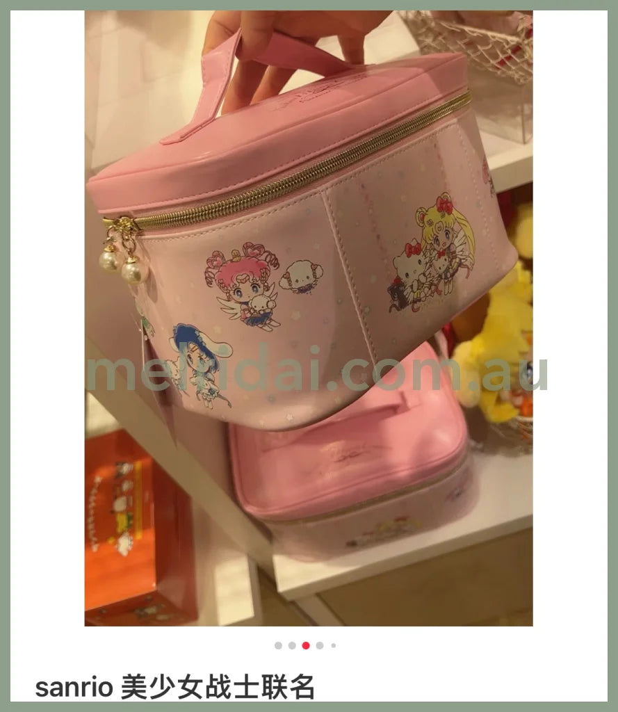 Sanrio × Sailor Moon Cosmos Cosmetic Pouch Bag 24×14.5×16Cm /