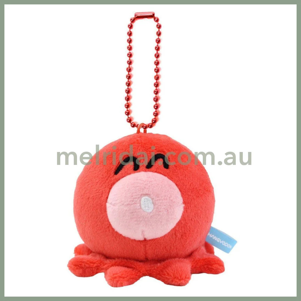 SANRIO | Sayuri Hangyodon Plush Mascot Holder Plush Keychain Bag Charm 12 x 8 x 5cm