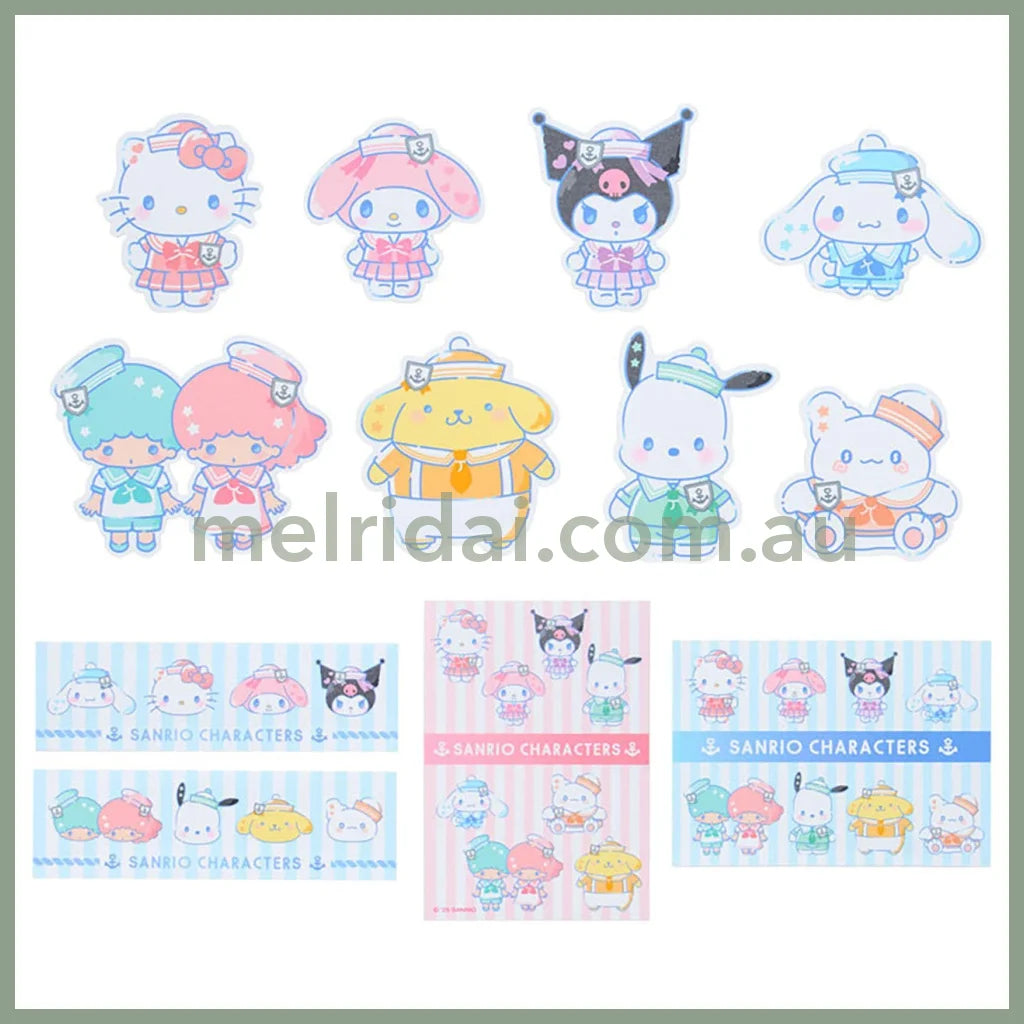 SANRIO | Seal Sticker Set 11.9 x 9.9 x 1cm (Sailor Collar)