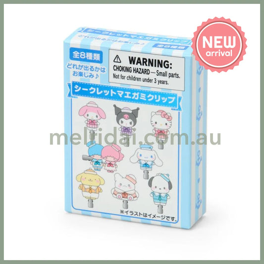SANRIO | Secret Bangs Clip Hair Clip Blind Box 7.5 x 5.6 x 1.9cm (Sailor Collar)