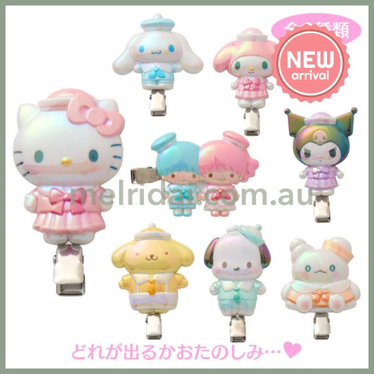 SANRIO | Secret Bangs Clip Hair Clip Blind Box 7.5 x 5.6 x 1.9cm (Sailor Collar)