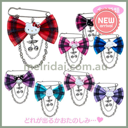 SANRIO | Secret Brooch Blind Box 75×10×45mm (Sweet Rock ’n’ Check Characters)