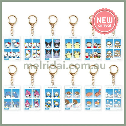 SANRIO | Secret Characters Trading Photo Style Acrylic Keychain Blind Box vol.1 H112 x W40 x D3mm