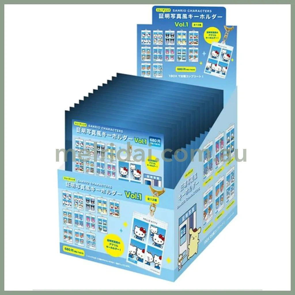 SANRIO | Secret Characters Trading Photo Style Acrylic Keychain Blind Box vol.1 H112 x W40 x D3mm