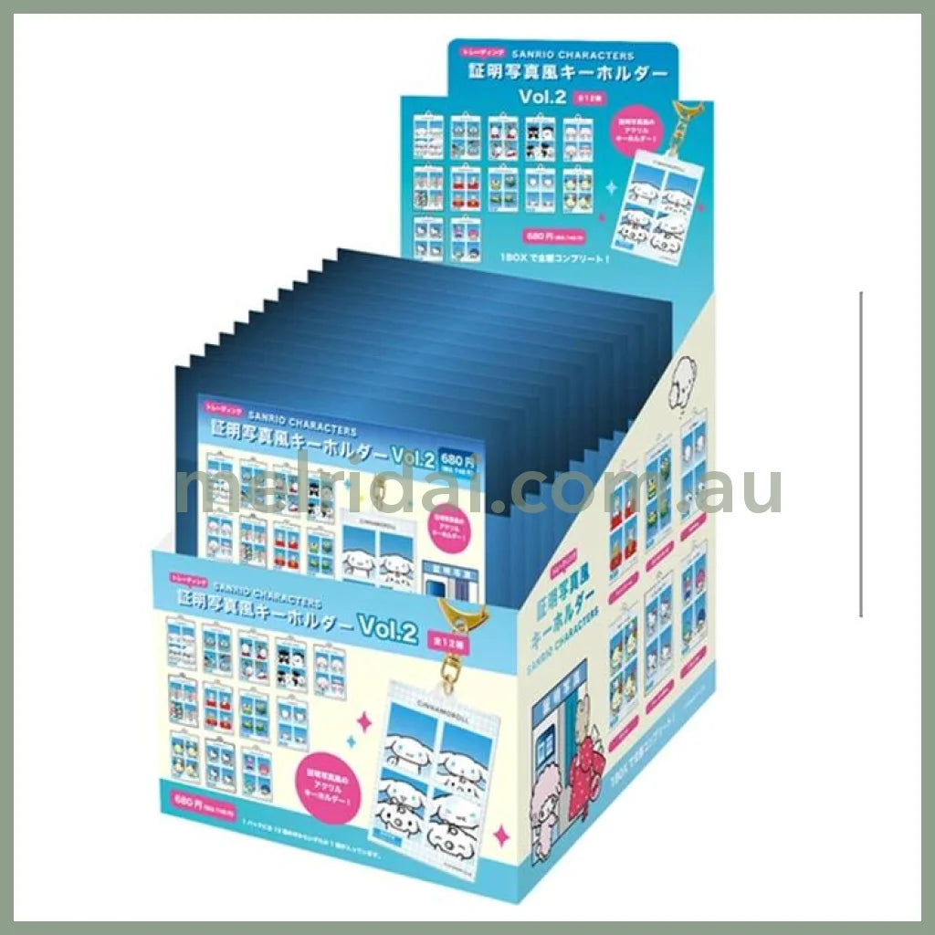 SANRIO | Secret Characters Trading Photo Style Acrylic Keychain Blind Box vol.2 H112 x W40 x D3mm