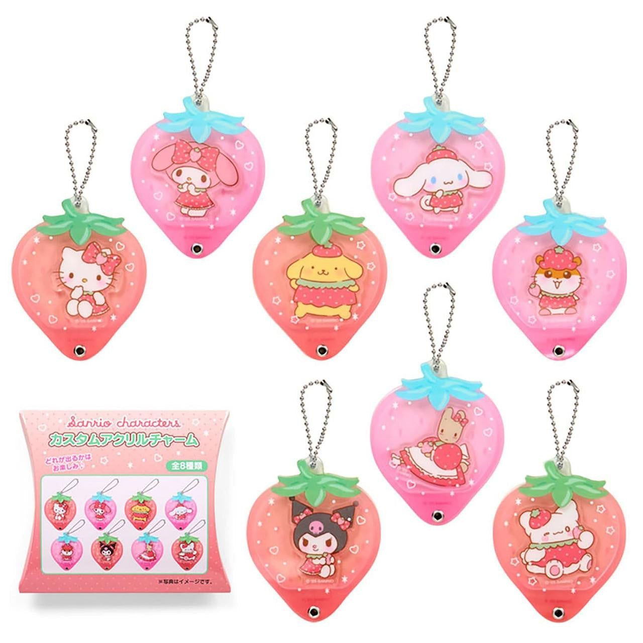 SANRIO | Secret Custom Acrylic Charm Blind Box 6 x 7cm (Strawberry Design)