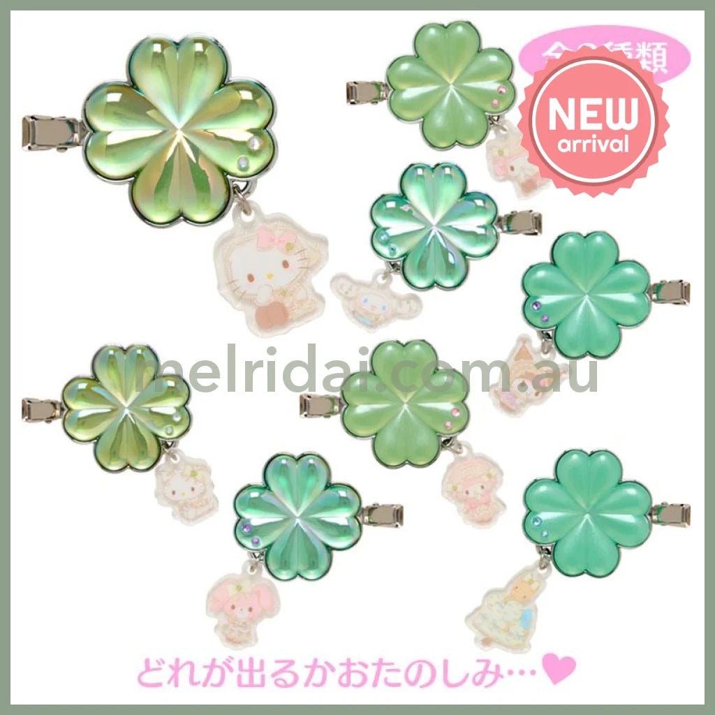 SANRIO | Secret Hair Clip Blind Box 60×12×45mm (Forest Lace)
