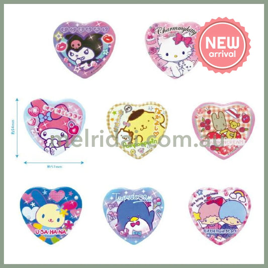 SANRIO | Secret Heart-shaped Badge Blind Box (Pop up Store Limited)