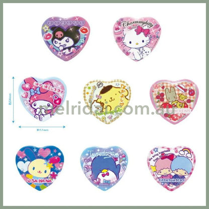 SANRIO | Secret Heart-shaped Badge Blind Box (Pop up Store Limited)