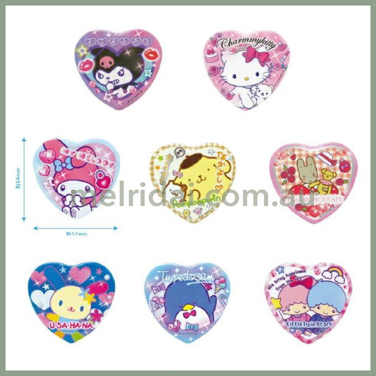 SANRIO | Secret Heart-shaped Badge Blind Box (Pop up Store Limited)