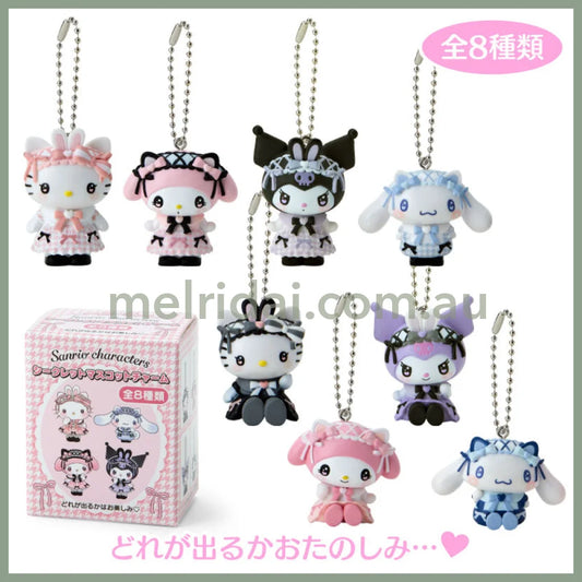 Sanrio | Secret Mascot Charm Keychain 4.5×3.3×5.5Cm (Dream Ribbon)