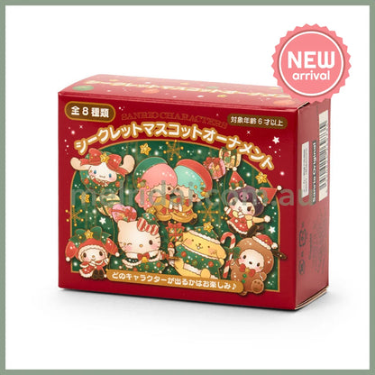 SANRIO | Secret Mascot Ornament Blind Box (Christmas 2025) (Order 8 for a complete set)