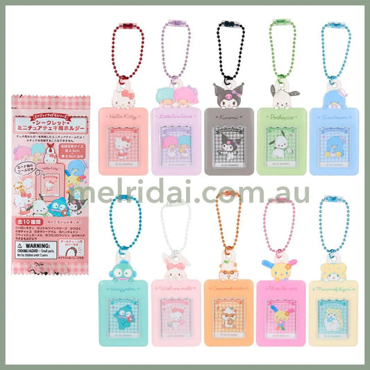 Sanrio | Secret Mini Card Holder 5Cm×10Cm×1Cm Pink (Enjoy Idol)