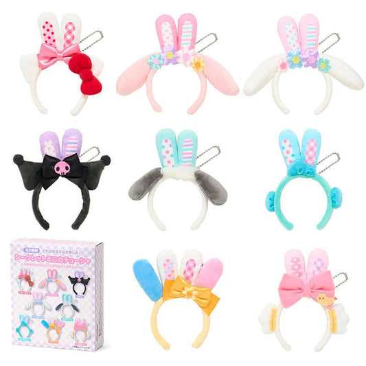SANRIO | Sanrio Secret Mini Ears Mini Headband Mascot Holder B 7 x 7cm (Spring Rabbit)