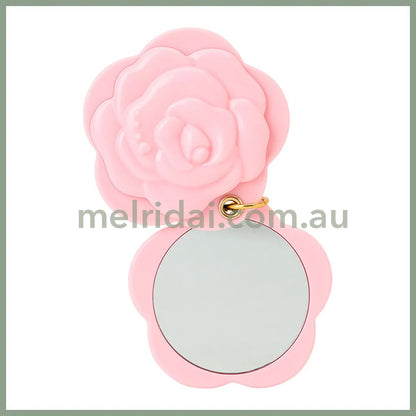 Sanrio | Secret Mini Mirror 6.5×1.5×6.2Cm (Dolly Rose)