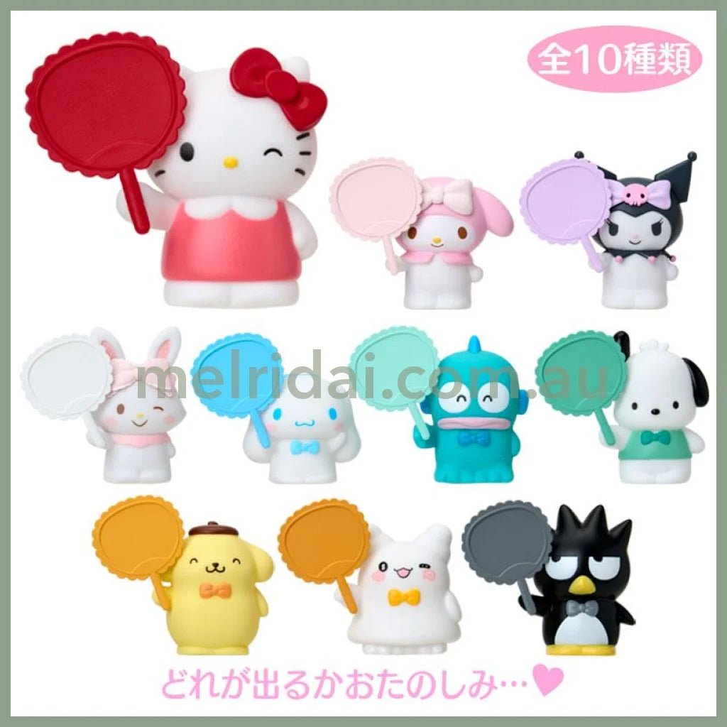 SANRIO | Secret Paper Clip Mascot & Finger Puppet Blind Box 7×6.5×6.4cm (Enjoy Idol)
