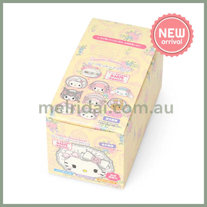 SANRIO | Secret Plush Hair Clip Blind Box 85×20×80mm (White Frill Design)