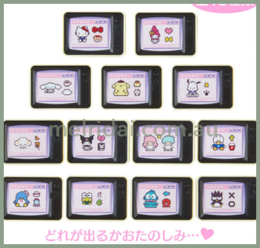 Sanrio | Secret Retro Tv Type Magnet Random 日本三丽鸥 复古电视机造型磁吸/磁铁/冰箱贴