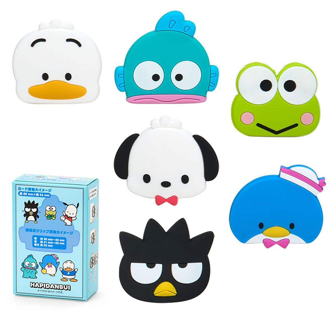 SANRIO | Secret Rotating Clip Hapidanbui Blind Box 9.2 x 6.1 x 2.9cm (My Time)