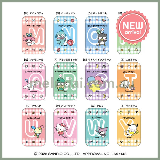 SANRIO | Secret Slide Can Canned Candy Blind Box (Alphabet ver.2)