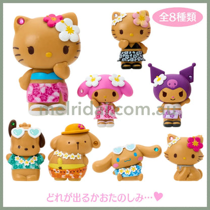 SANRIO | Secret Tanned Mascot Figure Blind Box 5.3×5×6.2cm (Endless Summer Vacation / Coconut Vacation / Tokonatsu