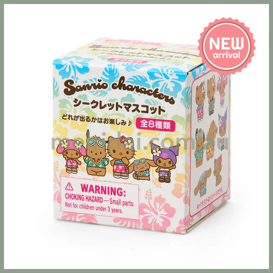 SANRIO | Secret Tanned Mascot Figure Blind Box 5.3×5×6.2cm (Endless Summer Vacation / Coconut Vacation / Tokonatsu