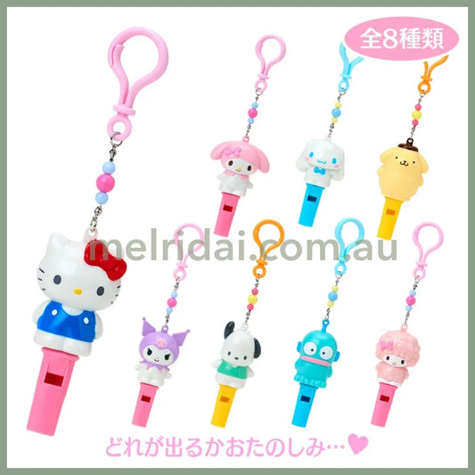 SANRIO | Secret Whistle Charm Blind Box 5.3×5.3×10.6cm (Summer Festival Character!)