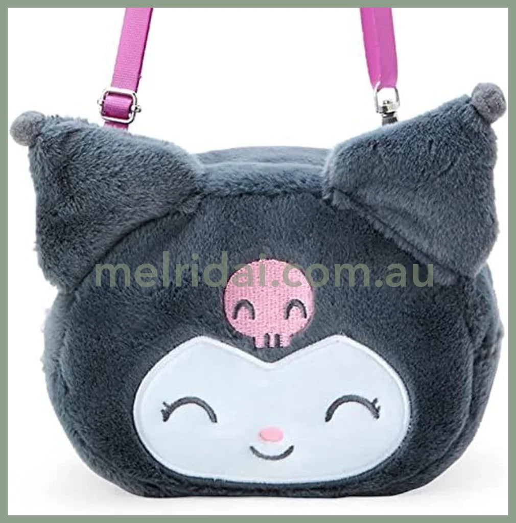Sanrio | Shoulder 2Way Pouch (Smiling) /// Kuromi