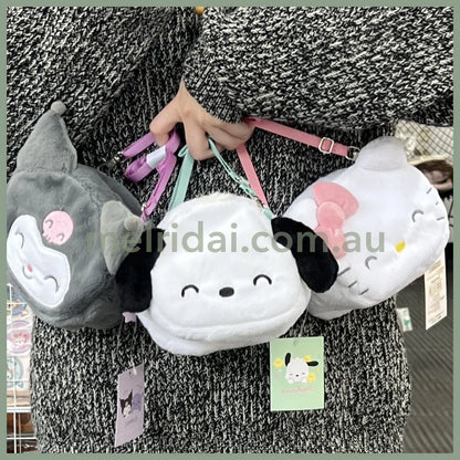 Sanrio | Shoulder 2Way Pouch (Smiling) ///