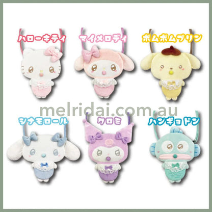 Sanrio | Shoulder Bag H20×W17Cm (Angel Baby) 日本三丽鸥 角色造型斜挎包/背后有翅膀（天使宝宝）