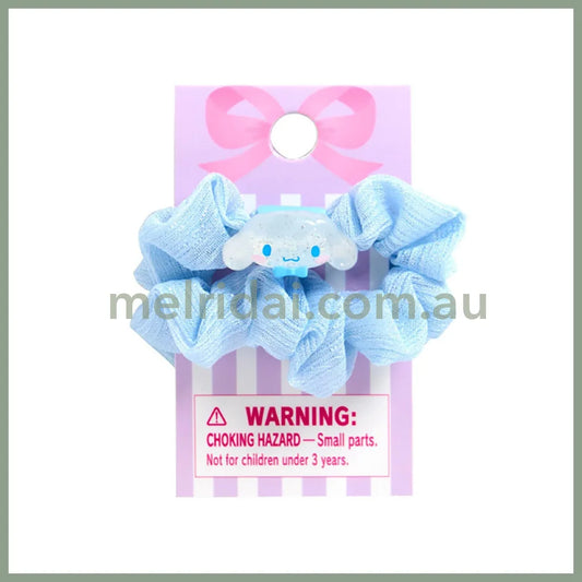SANRIO | Slim Hair Band Scrunchie 4.8 x 7.8 x 8.8cm (Cinnamoroll)