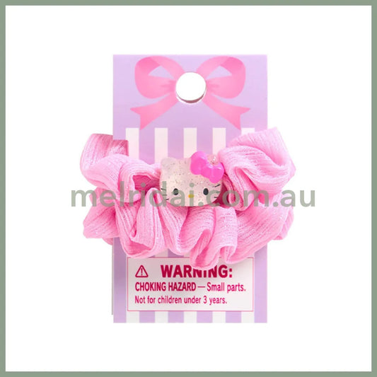 SANRIO | Slim Hair Band Scrunchie 4.8 x 7.8 x 8.8cm (Hello Kitty)