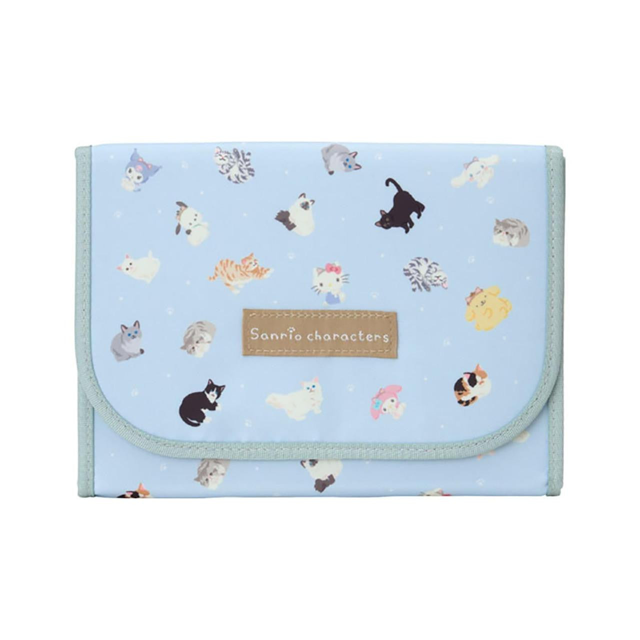 SANRIO | Small Bag Cat Pattern Multi Case 21.0 x 15.8 x 2.7cm (Always Together My Pet)